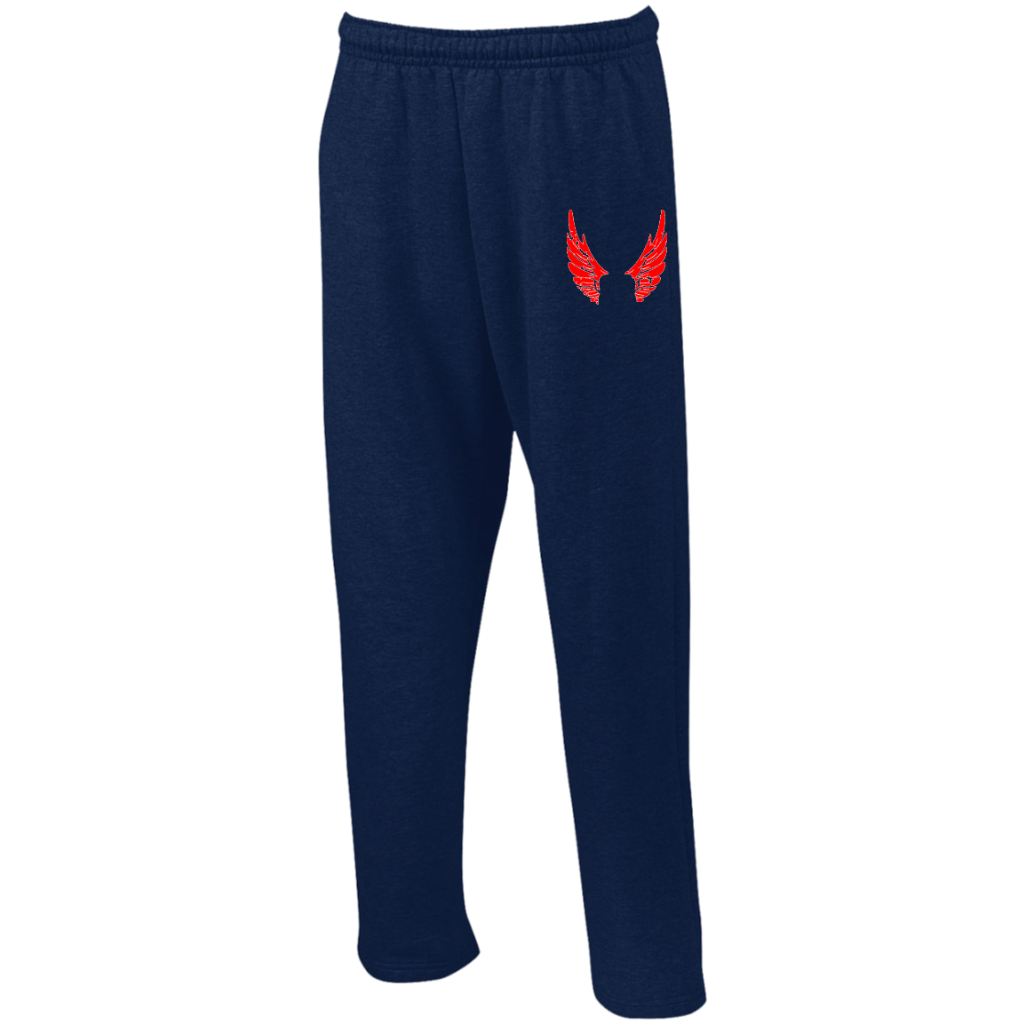 G123 Open Bottom Sweatpants with Pockets