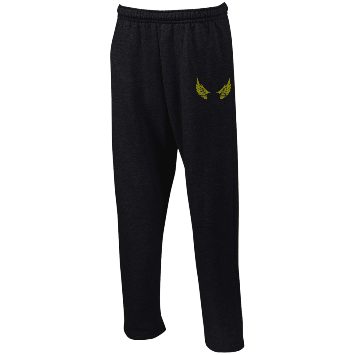 G123 Open Bottom Sweatpants with Pockets