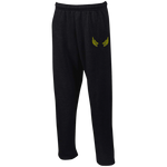 G123 Open Bottom Sweatpants with Pockets