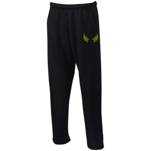 G123 Open Bottom Sweatpants with Pockets