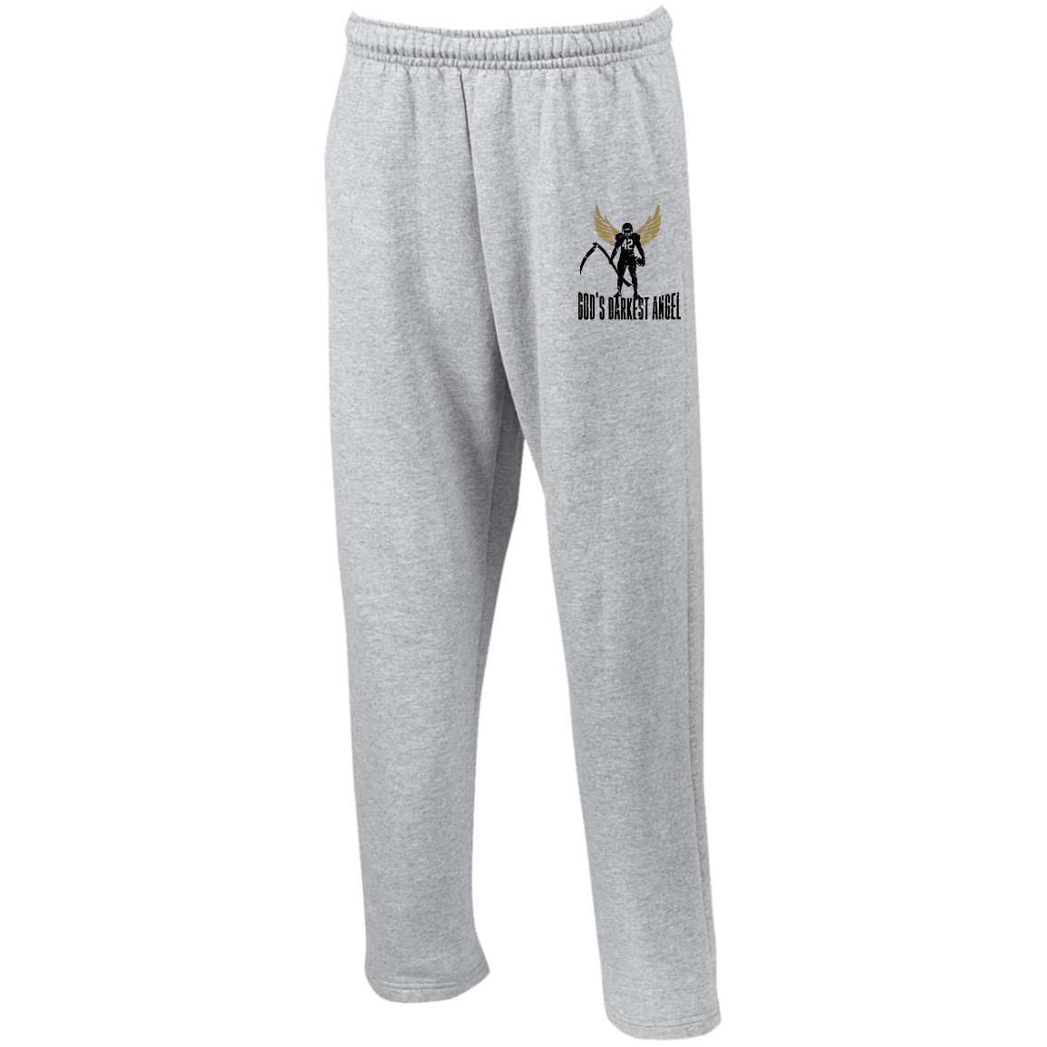 G123 Open Bottom Sweatpants with Pockets