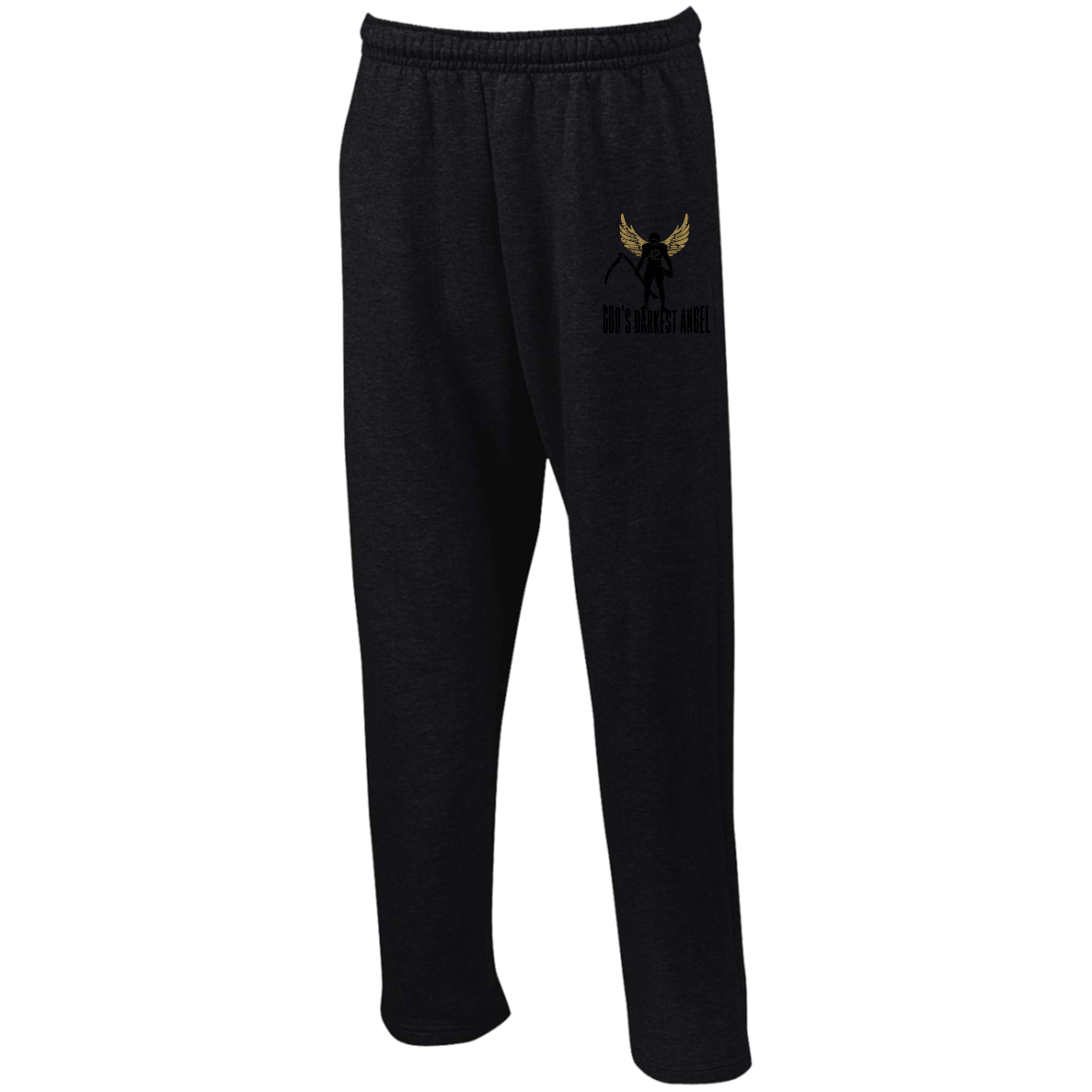 G123 Open Bottom Sweatpants with Pockets