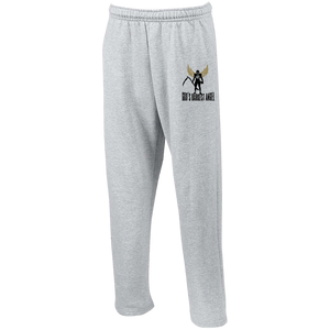 G123 Open Bottom Sweatpants with Pockets