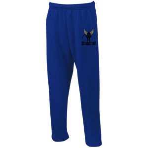 G123 Open Bottom Sweatpants with Pockets