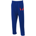 G123 Open Bottom Sweatpants with Pockets