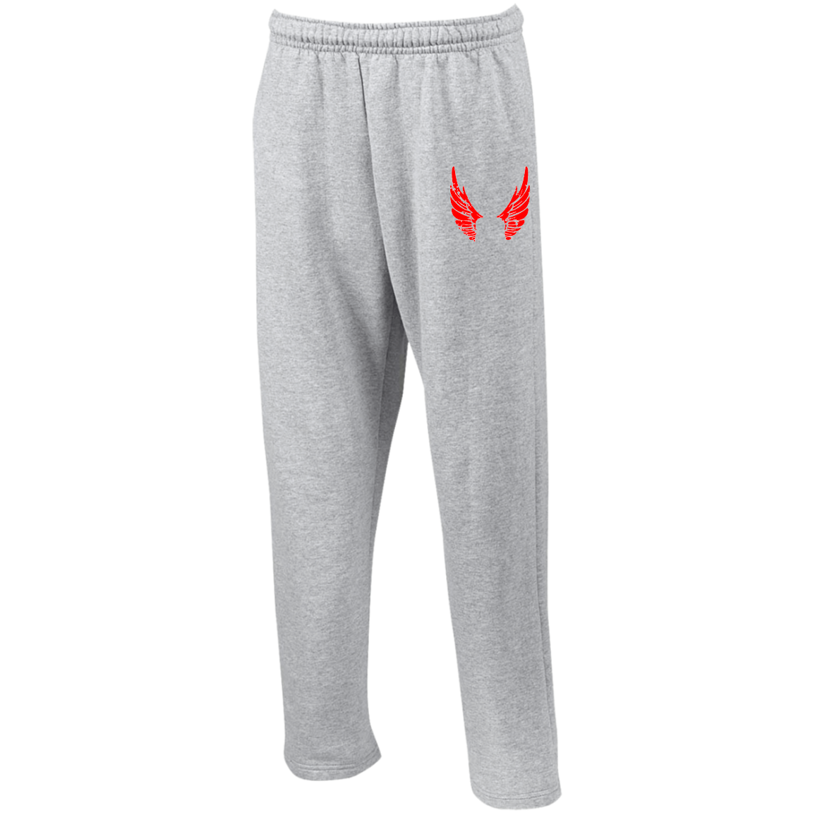 G123 Open Bottom Sweatpants with Pockets