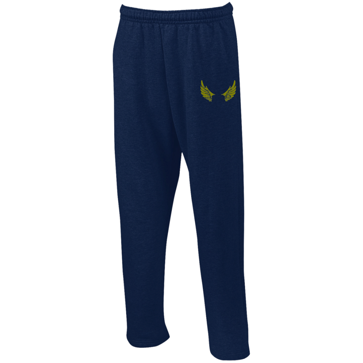 G123 Open Bottom Sweatpants with Pockets